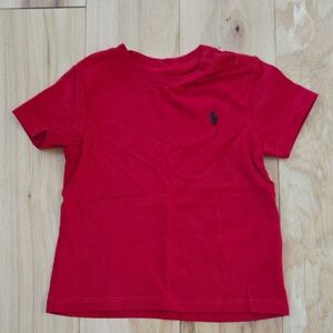 Ralph Lauren Red Short Sleeve Tee
